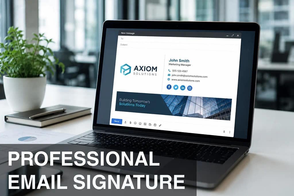 email signature BANNER