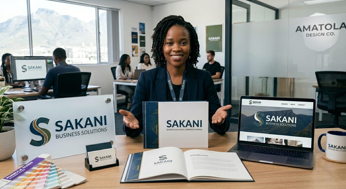 Professional branding helps businesses build trust and credibility