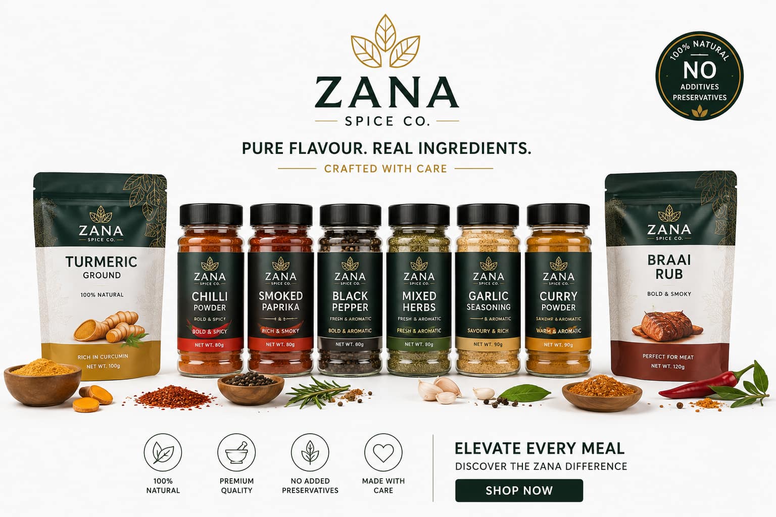 Full spice package product johannesburg Jay Digital
