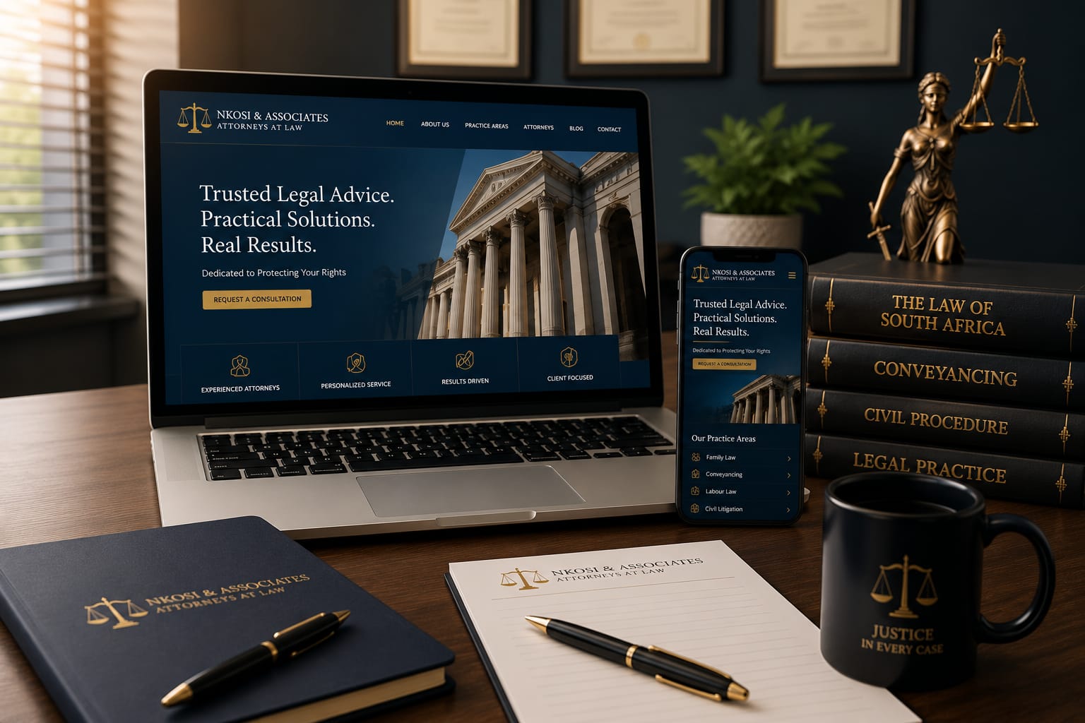 premium law firm website