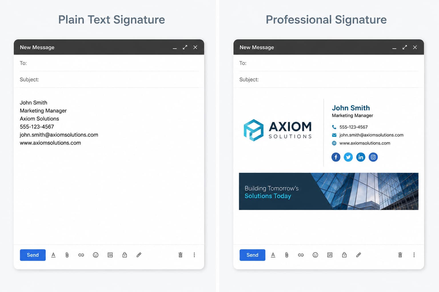 email signature