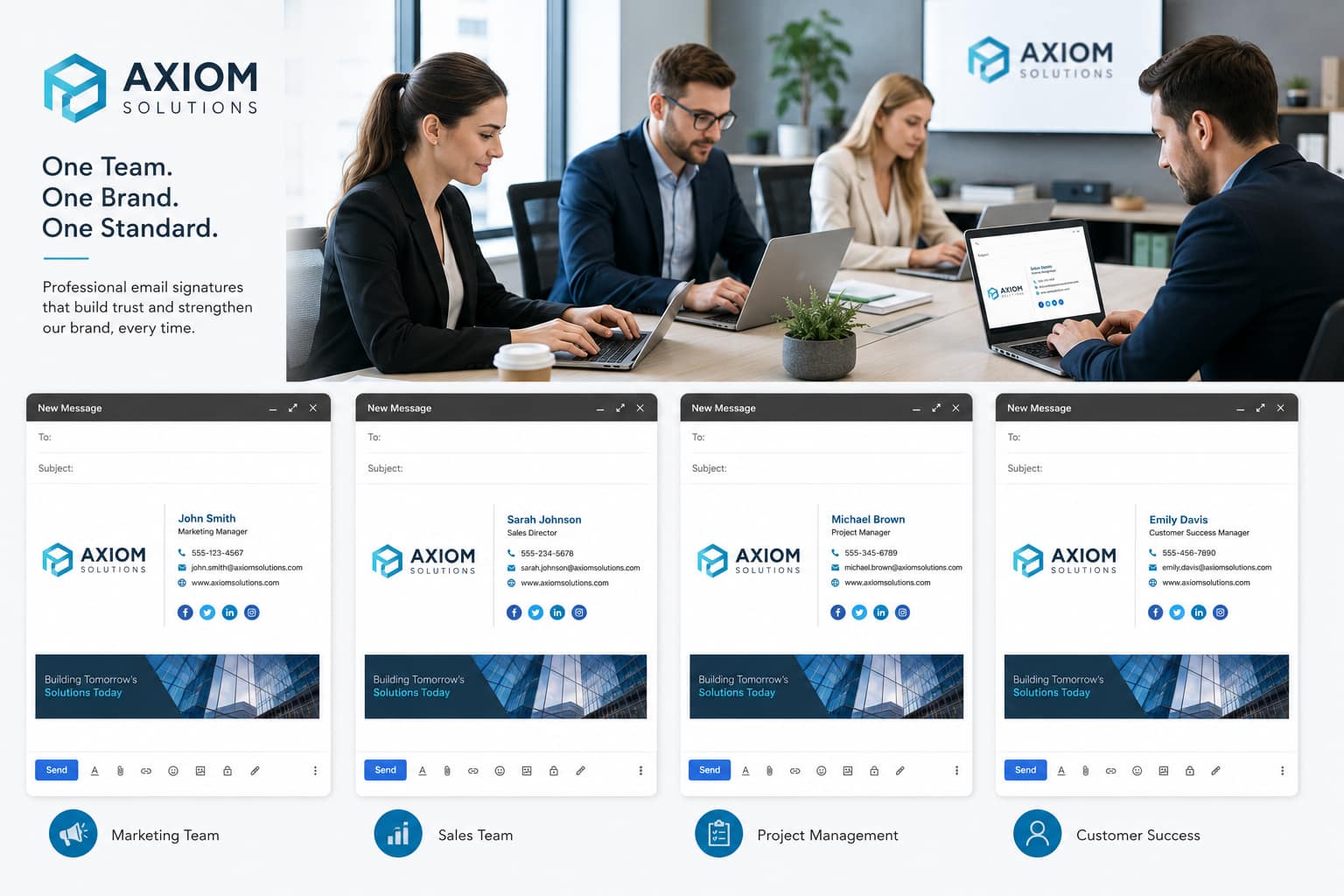 professional email signature design pretoria