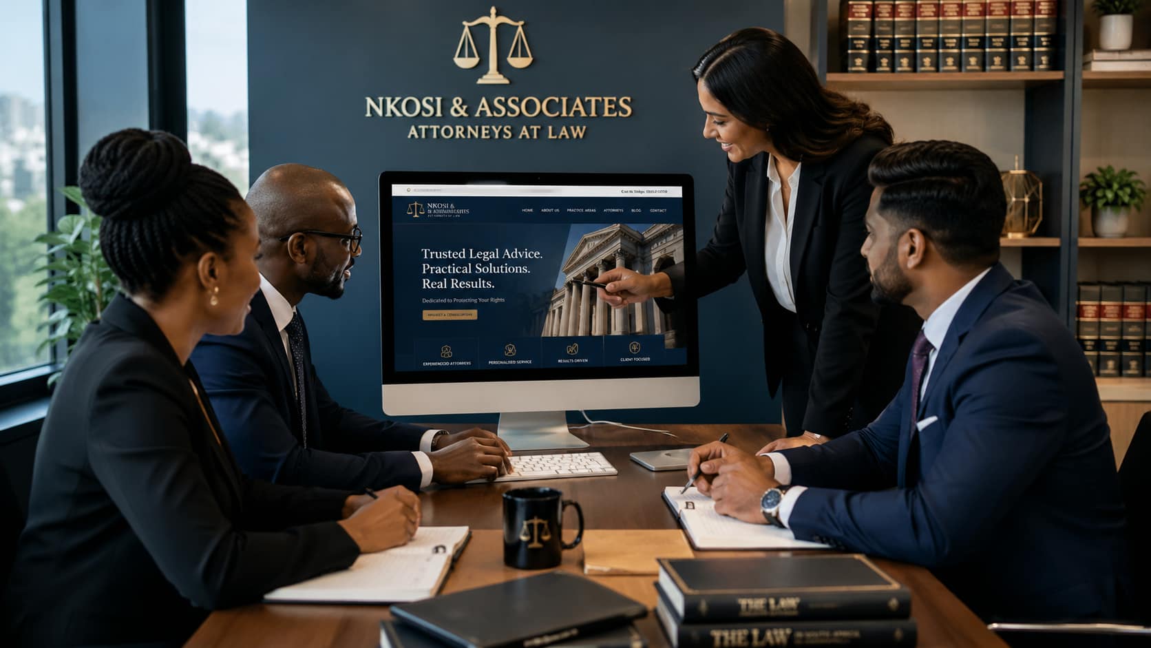 Law Firm Website Design South Africa